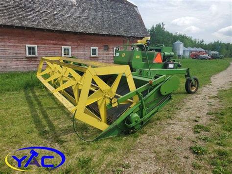 John Deere 800 Swather Yorkton Auction Centre