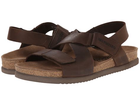 mens cork sandals mephisto - LovingLocal