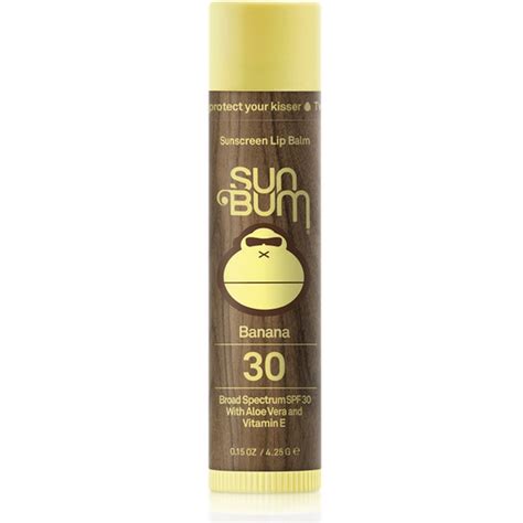 Sun Bum Spf 30 Banana Sunscreen Lip Balm