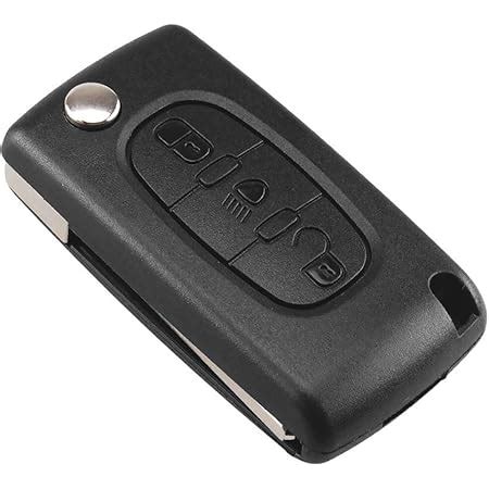 Hoorlz Key Fob Cover Replacement For Peugeot Partner