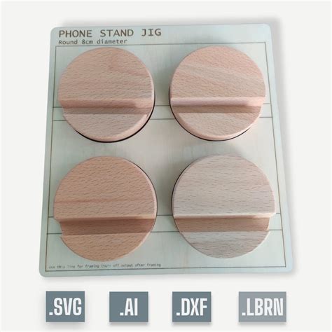 Phone Stand Jig For Diode Laser Engraving Machine 8cm Diameter