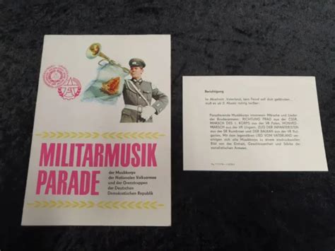 Milit Rmusik Parade Der Musikkorps Nva Grenztruppen Der Ddr Heft B