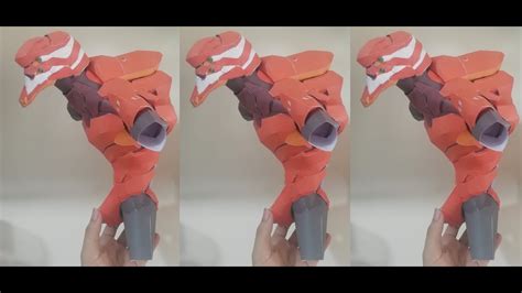 Eva 02 Papercraft Tutorial Torso Youtube