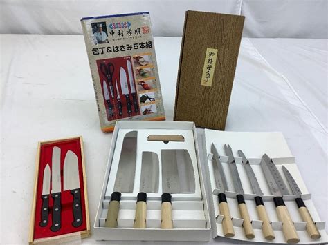 カクセースミカマほか 中村孝明 包丁＆はさみ5本組ほか包丁まとめ 含む 品 Acbその他｜売買されたオークション情報、yahooの商品