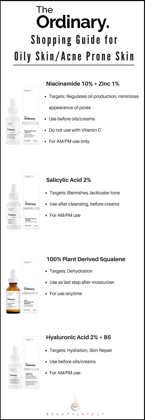 The Ordinary Skincare Guide To Oily Acne Prone Skin Anti Aging Skin Products Anti Aging Skin