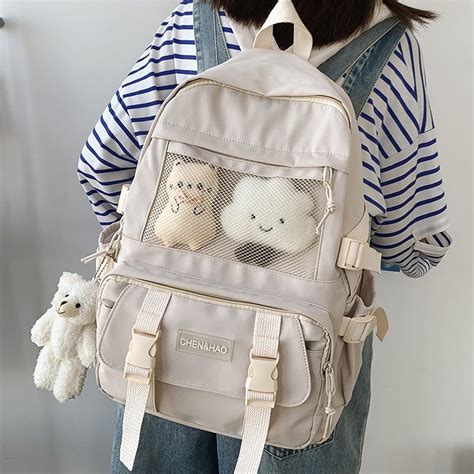 Kawaii Canvas Student Harajuku Backpack Limited Edition