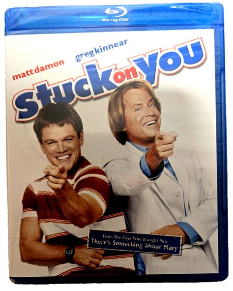 Stuck On You 2013 OOP Blu Ray Matt Damon Greg Kinnear Eva Mendes