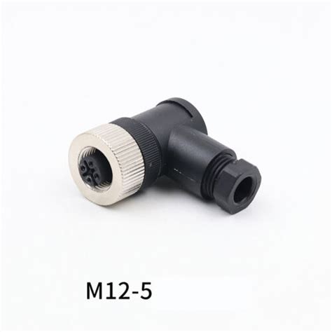 Pg7 M12 Sensor Connector 45812 Pin Malefemale Straightright Angle Plug Ip67 Ebay