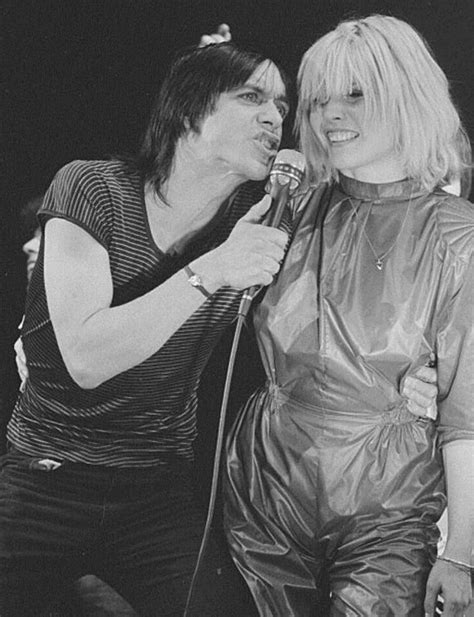 Iggy Pop And Debbie Harry