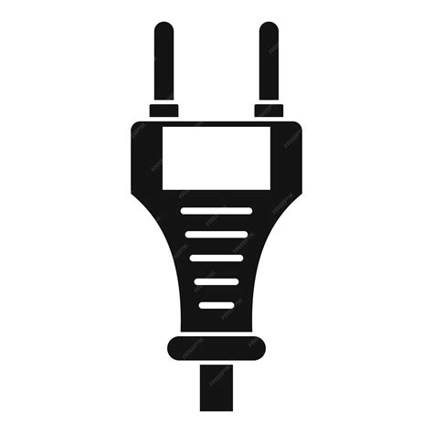 Premium Vector Electric Plug Icon Simple Illustration Of Electric