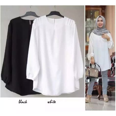 Jual ATASAN SALMA BLOUSE JUMBO XXXL LD 130 CM BAJU WANITA JUMBO