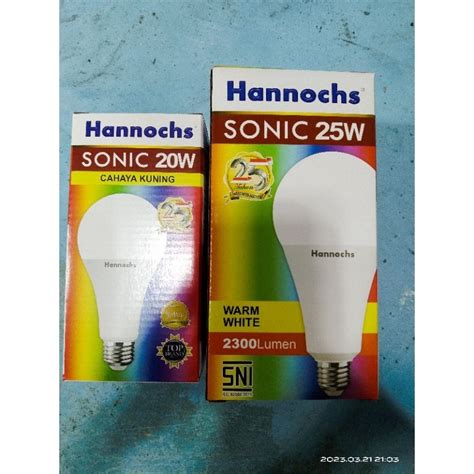 Jual Lampu Warm White Hannochs Watt Dan Watt Hannochs Lampu Led