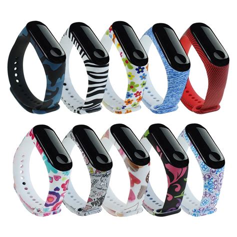 Styles Strap For Xiaomi Mi Band Miband Silicone Bracelet