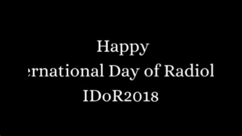 RadiologyInfo.org on Twitter: "Happy International Day of Radiology! Thank you to the radiology ...