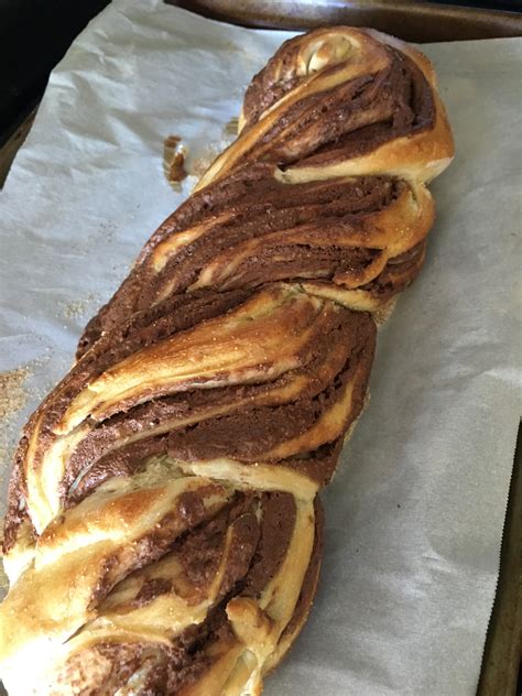 Braided Nutella Bread Smiles By Meg