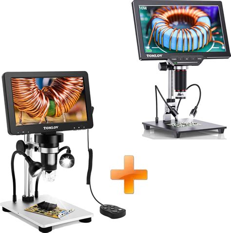 Amazon Tomlov Dm Lcd Digital Microscope Coin Microscope