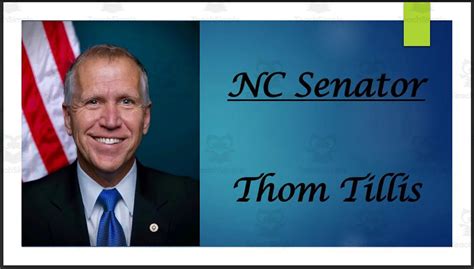 U S Senator Thom Tillis Nc Biography Powerpoint By Teach Simple