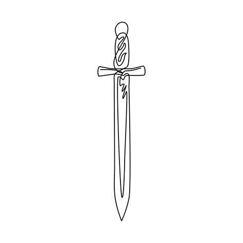 How To Draw A Realistic Sword