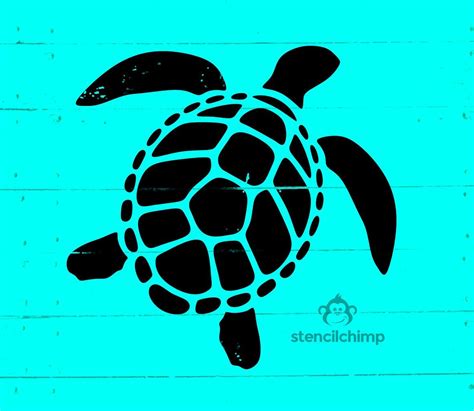 Sea Turtle Stencils For Painting