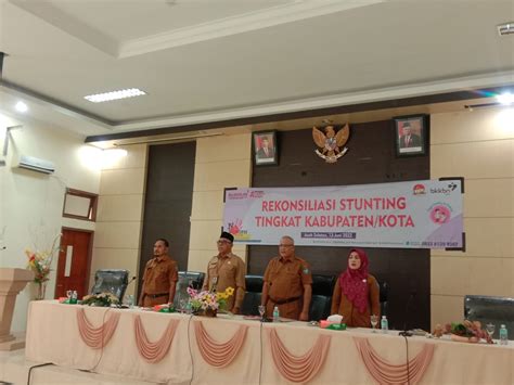 Pemkab Aceh Selatan Gelar Rekonsiliasi Stunting