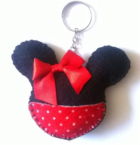 Chaveiro De Minnie Elo Produtos Especiais