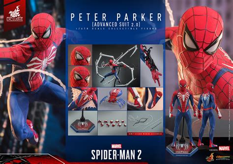 Peter Parker Advanced Suit Sixth Scale Figure By Hot Toys