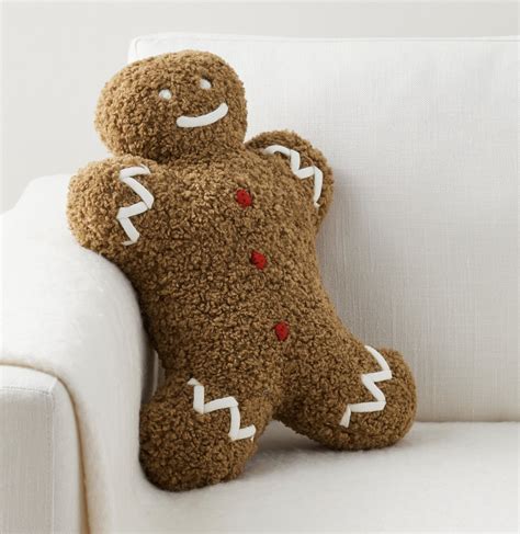 Shop Pottery Barn S New Gingerbread Holiday Pillows PS Home