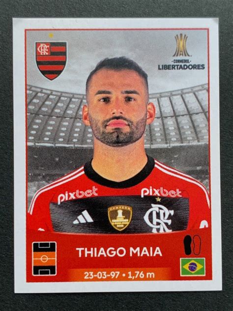 Panini Conmebol Copa Libertadores Sticker Thiago Maia