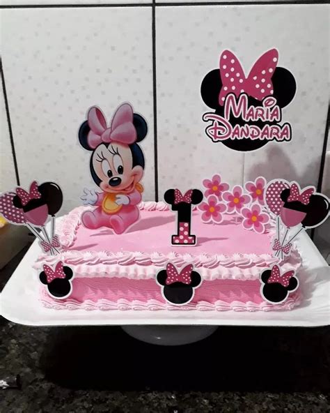 Descobrir Imagem Imagem De Bolo Da Minnie Rosa Br Thptnganamst Edu Vn