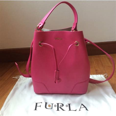 Authentic Furla Stacy Bucket Bag Luxury On Carousell