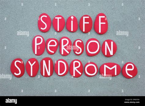 Stiff Person Syndrome Sps Rare Progressive Neurological Disorder Text Composed With Red