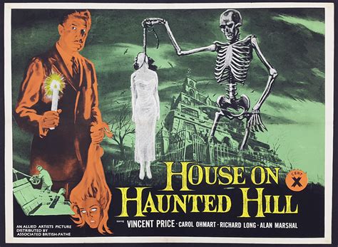 house  haunted hill poster neulito