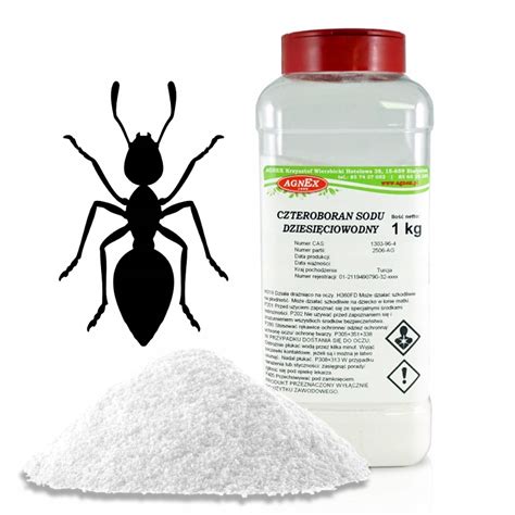 BORAKS BORAX 1kg PREPARAT ZWAL MRÓWKI OGRÓD 12368400881 Allegro pl