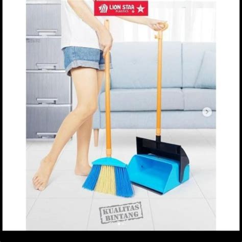 Jual Pengki Buka Tutup Lion Star DP 16 Vivian DustPan Set 130 Shopee