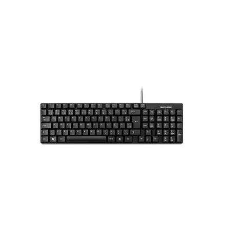 Teclado Basico Slim Preto Usb TC193 Multilaser Shopee Brasil