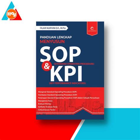 Promo Buku Panduan Lengkap Menyusun SOP KPI Standard Operating