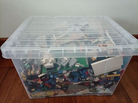 Box full of lego, Hobbies & Toys, Toys & Games on Carousell