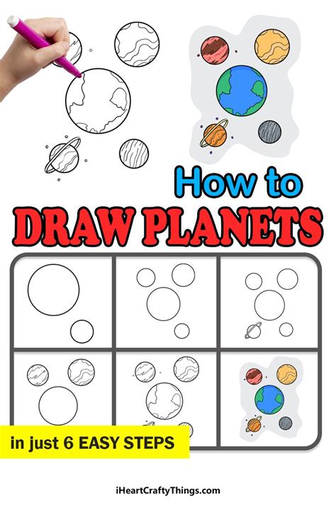 How To Draw Planets A Step By Step Guide Drawing Classes For Kids