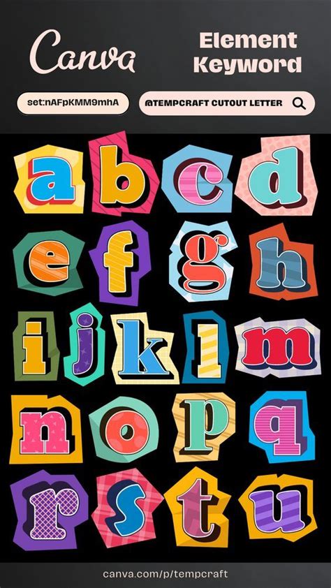 Canva Elements Keyword Cutout Letter Ransom Note Set NAFpKMM9mhA