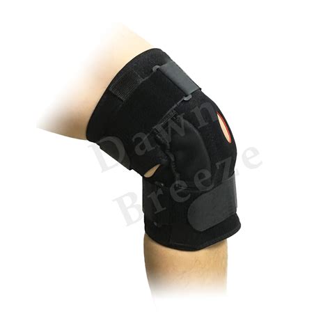 Stabilizing Knee Brace With Bilateral Hinges For Medial Lateral Support