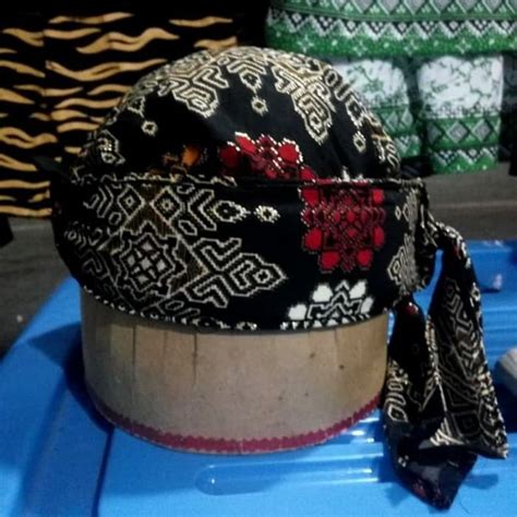 Jual Blangkon Batik Iket Motif Batik Shopee Indonesia