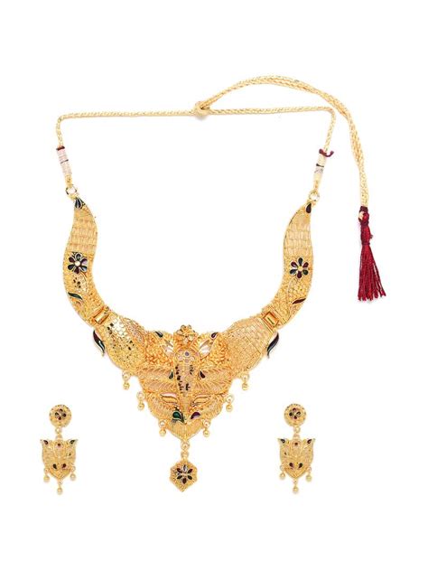 Zerokaata Gold Necklace Sets Zerokaata 3095041