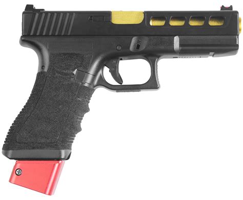 Страйкбольный пистолет Double Bell G17 Zev (черный, 841, CO2, 6 мм ...