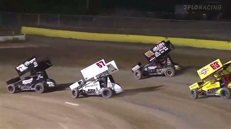 Narc Fujitsu General Sprint Cars Ocean Speedway June Youtube