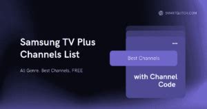 Samsung Tv Plus Channels List