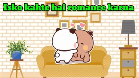 Bubu Dudu Romance Kar Raha Hai L Peach Goma L Milk Mocha L Panda Bear L