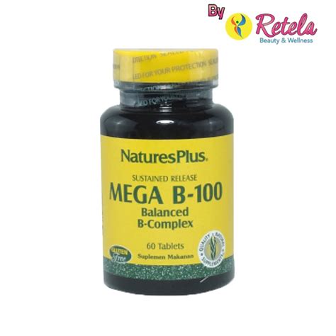 Jual Nature S Plus Mega B Sustained Release Botol Isi Tablet