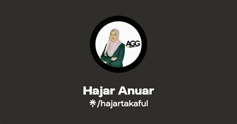 Hajar Anuar Instagram Facebook TikTok Linktree