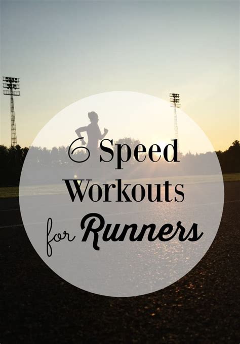 6 Speed Workouts For Runners Brooklyn Active Mama