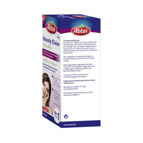 Abtei Beauty Elixier Silica Plus Ml Solav Eu